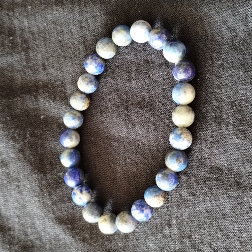 Lapis Lazuli Bracelet, Handcrafted